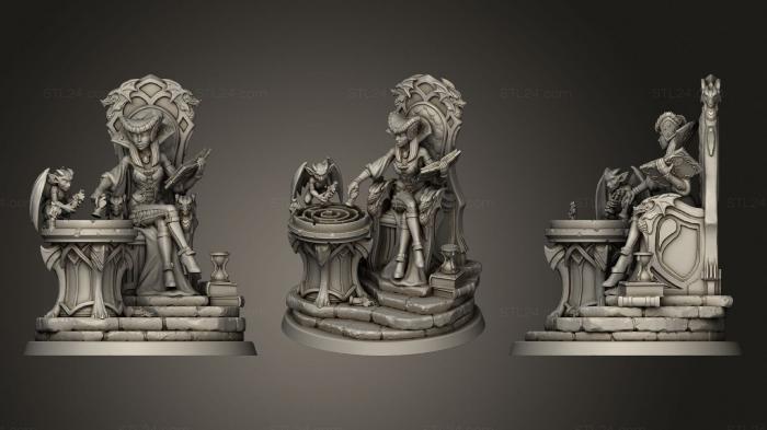 Статуэтки и статуи разные (Мастер, STKR_1449) 3D модель для ЧПУ станка
